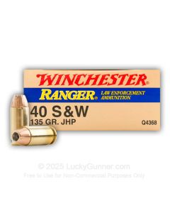 Winchester Ranger .40sw 135gr HP 50rd