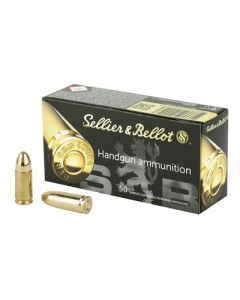 S&B 124gr FMJ 50 Rds