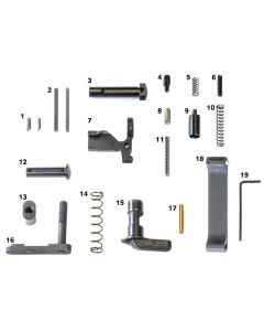 Geissele Standard Lower Parts Kit, No Grip