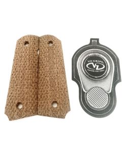 VZ Grips Diamondback tan linen micarta (pre-owned)