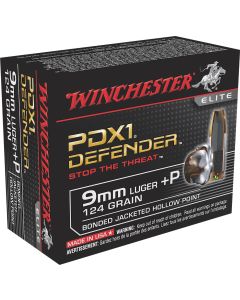 Winchester Defender 9mm 124gr +P
