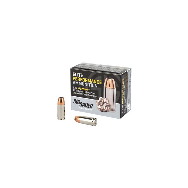 Sig Sauer 9mm 115gr V-Crown  